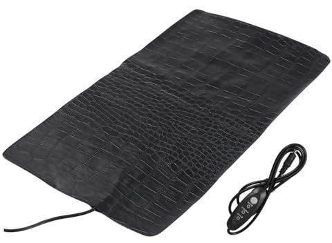 Hohopeti USB Carbon Fibre PET Heat Pad with Three Gears, 5v 3ω Black