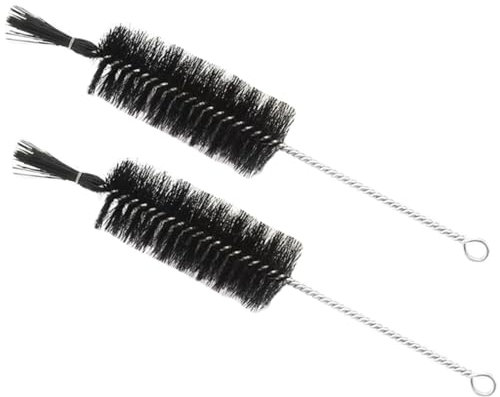 FUNOMOCYA 2pcs Laboratory Beaker Brush Nylon Bottle Cleaner Multi-use Cleaning Tool for Test Tubes and Small Bottles