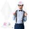 Alaoo Party Hat and Veil, Baseball Cap and Bridal Veil Bachelor Party Accessories for Men, Fun Supplies, Gifts, Jokes and Favors