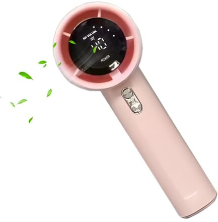 Hand Fan, Air Circulator Personal Fan, Rechargeable Ventilator for Bedroom Camping Dorm Room Kitchen Outdoor Desktop