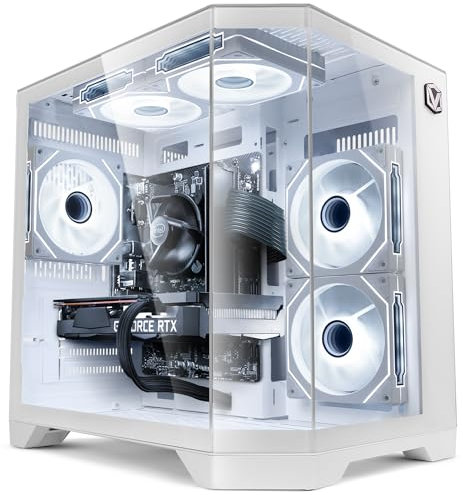 VIBOX II-323 PC Gamer • Intel Core i5 10400F 4,3 GHz • Nvidia RTX 5060 8 Go • 16 Go RAM • 1 to NVMe SSD • Windows 11 • WiFi