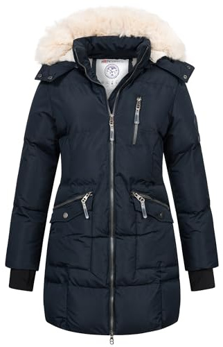 Geographical Norway Damen Winter Jacke Mantel Parka Steppjacke Winterparka warm Outdoor