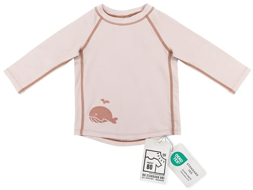LaLoona Maglia Mare Protezione UV Neonato Manica Lunga - Abbigliamento Neonato Costume Bagno con UPF 80+ - Asciugatura Rapida e Testato Oeko-Tex Standard