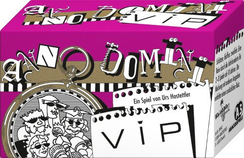 ABACUSSPIELE 09042 - Anno Domini - VIP, Kartenspiel - schätzen - bluffen - zweifeln
