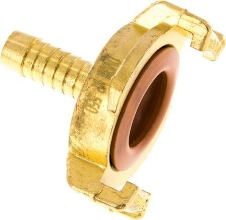 GK-Schlauchkupplung,10mm Schlauch, Messing mit KTW-Zulassung Werkstoff:Messing mit KTW-Zulassung