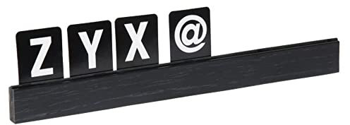 Contacto Bander Buchstabenleiste Schwarz