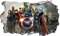 Chicbanners Wandaufkleber, selbstklebend, 1000 mm breit x 600 mm tief (groß)