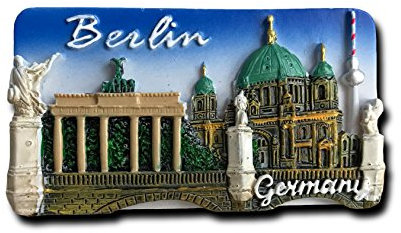 3D Berlin Germany Kühlschrank Magnet, berühmten Tourist Souvenirs, Kunstharz Craft Kühlschrank Magnet Home & Küche Dekoration, Förderung Geschenk