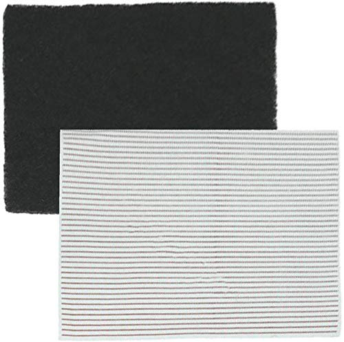 SPARES2GO Universal Cut to Size Deep Fat Fryer Filter Set