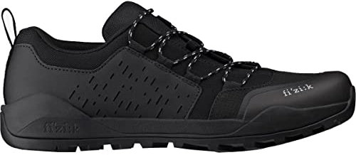 Fizik Uni-Erwachsene Terra Ergolace X2 Gravel und Offroad Clip-in Walkable Schuhe Fahrradschuh, Schwarz