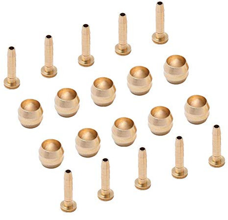 Dymoece Bicycle Brake Olive and Brass Connecting Insert Kit for Shimano BH59 BH90 Avid Sram Bike Hydraulic Disc Brake Hose