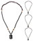 Fdit 4Pcs Tourmaline Pendants Crystal Healing Pendant Necklace Necklace Sweater Chain Adjustable Cord Cloth Accessory