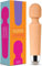 Vibrator für Frauen - Leises und Starkes Massagegerät + Akku - Sexspielzeug mit 20 Vibrationsmuster und 8 Geschwindigkeitsstufen - Kabelloser Dildo für Klitoris, G Spot - Oliver James (Hautfarben)