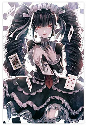 Anime Danganronpa Celestia Ludenberg 11 Leinwand-Poster, Wandkunst, Deko, Bild, Gemälde für Wohnzimmer, Schlafzimmer, Dekoration, 30 x 45 cm, ohne Rahmen, Anime danganronpa celestia ludenberg 11