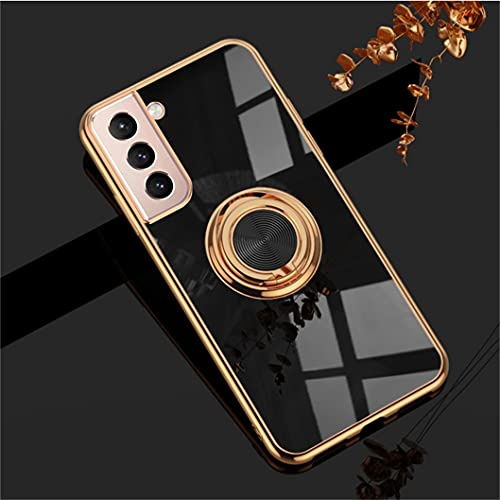 Jacyren Hülle für Samsung Galaxy S20 FE Handyhülle, Galaxy S20 FE Schutzhülle Ultradünnes magnetische KFZ-Halterung mit 360-Grad Finger-Halter Schale Galaxy S20 FE (Samsung Galaxy S20 FE, Schwarz)