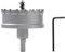 Dribotway Scie cloche bimétallique 80 mm en carbure de tungstène TCT robuste de qualité industrielle en acier inoxydable pour bois, acier inoxydable, plastique, cuivre
