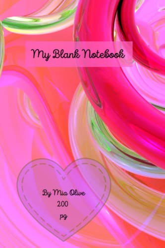 My Blank Book (pink swirl version): A handy blank book to record your dreams, make a shopping list, sketch out designs or take notes at work. Perfect for journals or recipes.