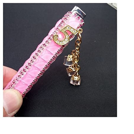 Xotak Diamant-Kristall-Edelstein-aufblasbares Feuerzeug, Damen-Lippenstift, kompaktes und praktisches Strass-Feuerzeug (Color : ROSA), Blau,rot,schwarz,weiß