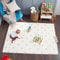 Bubba Bear Babymatte Kindermatte Baby Spielmatte 200x150x1cm, Wendefähige und ungiftige Dicke Faltbare wasserdichte Schaumstoff Kinderteppich, Krabbelmatte Spiel-Teppich Bodenmatte Kinder-Matte Baby