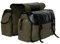 wueiooskj Fahrrad Gepäck Sattel Motorrad Canvas Packtaschen Motorrad Berg Rennrad Rücksitzträger Radfahren Motorradfahren, Grün