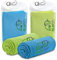 EleFit Premium Cooling Towel 2-Pack - Year-Round Comfort in Green & Light Blue