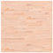 vidaXL Tischplatte, Quadratisch Holzplatte mit 4 abgerundeten Ecken, Holztischplatte Ersatzplatte für Couchtisch, Massivholztischplatte Platte, 90x90x4 cm Massivholz Buche