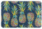 EVIUS Fußmatte mit tropischen Früchten und Ananas, dekorative Teppiche, Outdoor-Spaß, Willkommensmatte, Haustürmatte, 60 cm x 40 cm, personalisierte dekorative Teppiche für Hauseingang, Treppenhaus,