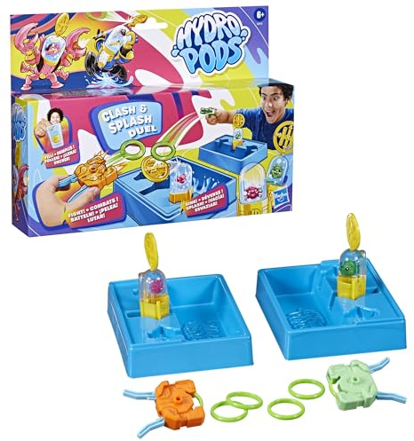 Hydro Pods Clash & Splash Duell, mit Wasser aktiviertes Battle-Spielzeug