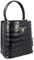 Prada Damen Schwarz Leder Abendtasche 1BA217