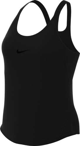 Nike Damen One Classic Dri-Fit Strappy Tanktop, Black/Black, XS
