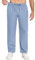 COOFANDY Herren Jeans mit Gummizug Schlupfjeans Straight Jeanshose Schlupfhose Cargo Jeans Stylische Hose mit Kordelzug Freizeithose Twill Denim-Hellblau L