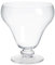 Emilja Dekorative Glasschale mit Fuß 21cm H. Schale auf Fuß