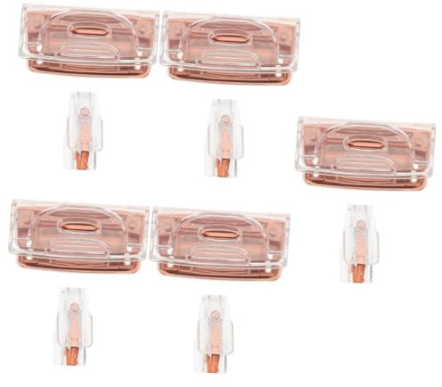 Operitacx 5sätze Büro Locher Und Heftklammern Entferner Roségold Tragbar Und Ergonomisch Für Effizientes Arbeiten Im Büro Und -projekte Design