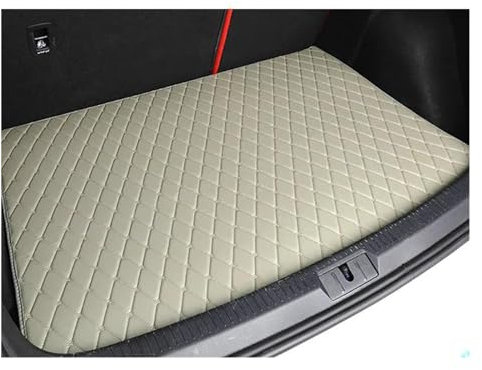 Kofferraumwanne Teppich Für Volvo Für XC90 Sieben Sitze 2016 2017 2018 2019 2020 2021 2022 Cargo Liner Teppich Innen Teile Zubehör Auto Kofferraumwanne(Grey Sigie 1pcs)