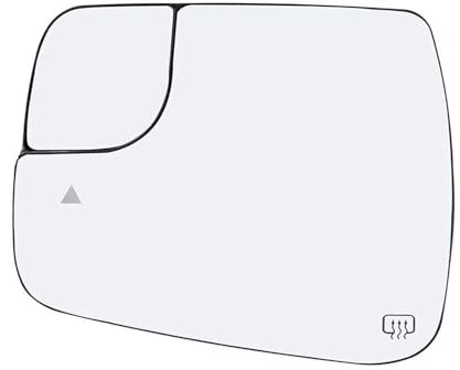 Außenspiegel Glas Ersatz Für Dodge Für Ram 1500 2019-2021 Spiegel Auto Glas Beheizte Rückspiegel Glas Seitenspiegelglas(Links)