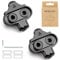 GEWAGE Fahrrad Cleats mit rutschfesten Cleat Plates – Kompatibel mit Shimano MTB SPD Pedalen (SH51) – SPD Cleats Set für Mountainbike- und Indoor-Cycling-Schuhe