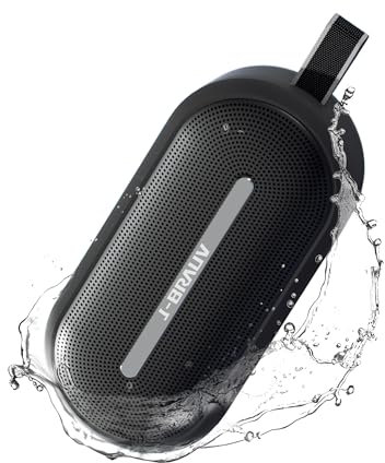 J-BRAUV Portable Speakers Wireless Bluetooth, Enhanced Immersive Bass, 40W Loud Stereo Sound, BT5.3, Built in Mic, 20H Playtime, IP67 Waterproof Speaker for Outdoor, Travel, Home, Beach, Gift Ideals