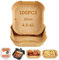 SMART-J Carta Forno Quadrata per Friggitrice ad Aria 16x16x4,5 cm – 100 Pezzi, Usa e Getta, Antiaderente, Resistente all'Olio e all'Acqua, Ideale per Air Fryer, Forno e Cottura (20 x 20 x 4,5 cm)