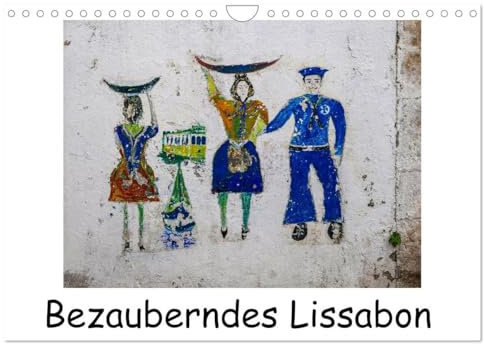 Bezauberndes Lissabon (Wandkalender 2026 DIN A4 quer), CALVENDO Monatskalender: Modern, historisch, marode Lissabon begeistert mit Charme. (CALVENDO Orte)