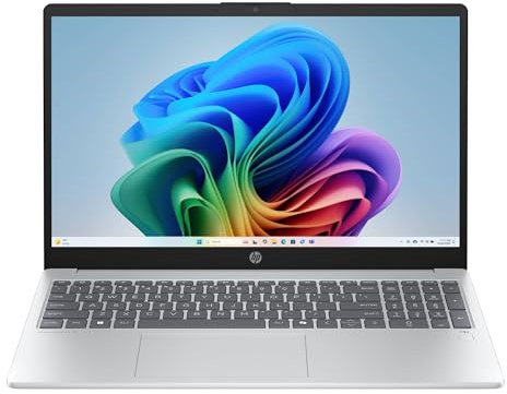 HP OmniBook 3 15-fn0003sl Notebook, Ryzen AI 5 330, 24GB RAM, 1TB SSD, AMD Radeon 820M, Display 15,6 FHD SVA Antiriflesso 250 nits, TNR Privacy Cam 1080p, Windows 11, Argento