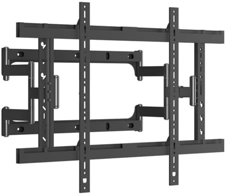 TV Wall Mount Bracket For 50-100 Inch 85 86 95 Inch Ultrathin TV Full Motion TV Frame Swivel Tilt Articulating 6 Arms