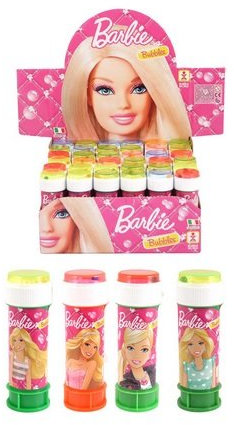 36 x Barbie – puzzle Maze Tub of Bubbles 60 ml Wholesale box