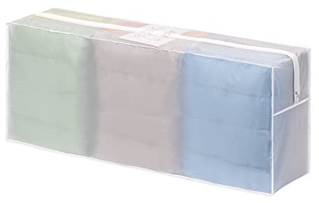 JEMIDI Hülle für Gartenauflagen - Aufbewahrungstasche - Schutzhülle Polsterauflagen - Auflagentasche für Gartenauflagen - 125x30x50cm - Schutzhülle Sitzauflagen Gartenkissen