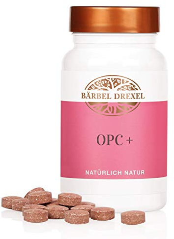 BÄRBEL DREXEL® OPC Traubenkernextrakt Presslinge + Vitamin C, Premium OPC (140 Stk) spezieller Wirkstoffkomplex 100% Vegane Herstellung Deutschland Antioxidantien