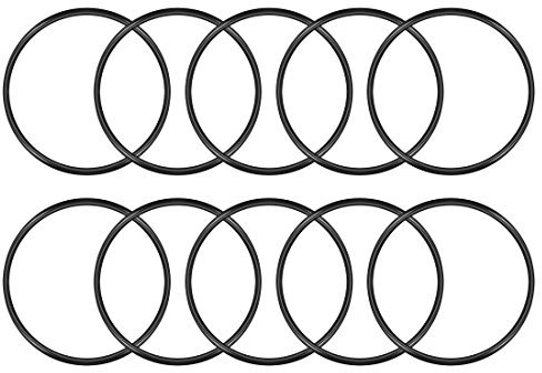 sourcing map 10St Metrische Nitrilkautschuk O-Ringe Dichtung 90mm AD 82mm ID 4mm Breite