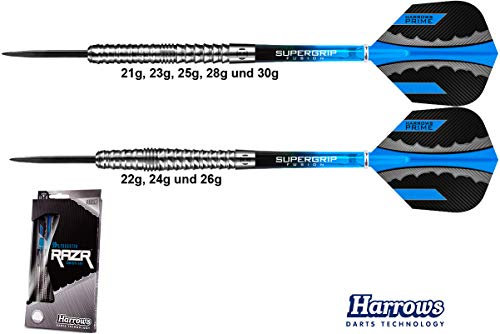 Harrows Darts Razr 90% Tungsten Steeldarts 21g