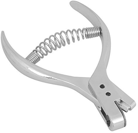 Broco Pinza per Tacche, Acciaio Inossidabile Casa Fai-da-te Indumento Cucitura Notcher Sarti Pinze per Cucire Modello di Punzonatrice Fori Tacche Strumenti di Perforazione