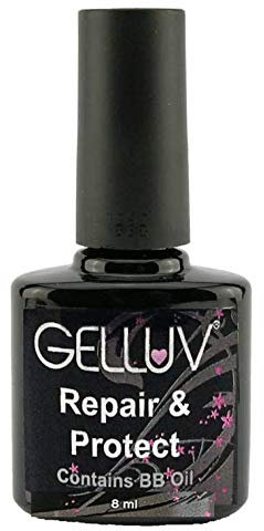 Gelluv Soak Off Gel Nail Polish 8ml UV LED Repair & Protect