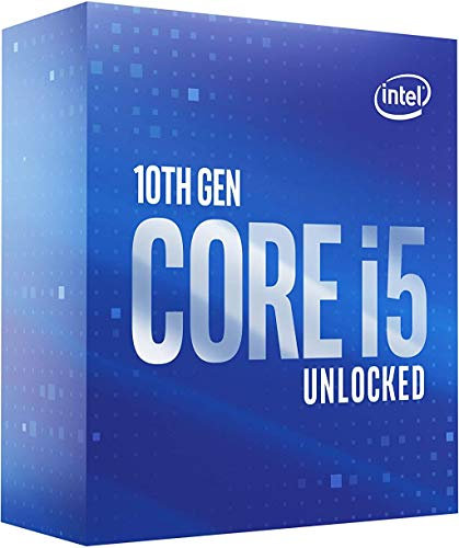 Intel® Core™ i5-10600K Desktop Processor 6 Cores up to 4.8 GHz Unlocked LGA1200 (Intel® 400 Series chipset) 125W