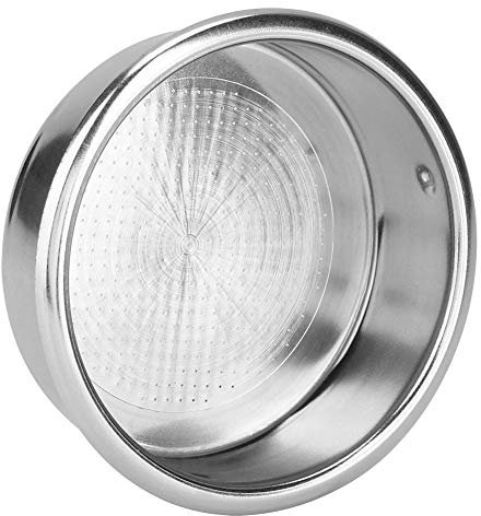 58mm Single Layer Coffee Filter Basket Bowl Stainless Steel for Coffee Machine